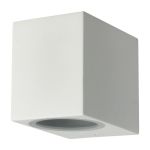 D'Lite Wall Light Vrebos Aluminium White | IP56 - Suitable For 1x GU10 