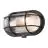 D'Lite Wall Light Ecco Black Oval | IP44 - Suitable for 1x E27