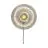 It's about RoMi Wall Light Brussels Glass Gold | Suitable for 1x E27 