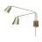 It's about RoMi Wall Light Bremen Iron Gold | Suitable for 2x E27 
