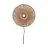 Good&Mojo Wall Light Kalimantan Bamboo Brown | Suitable for 1x E27 
