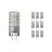 Multipack 10x Osram Parathom LED Pin GY6.35 3.8W 470lm - 827 Extra Warm White | Dimmable - Replaces 40W
