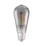 Ledvance Smart+ Wifi E27 Edison Classic Filament Smoky 6W 540lm - 825 Extra Warm White | Dimmable - Replaces 50W
