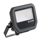 Ledvance LED Floodlight Aluminium Black 8W 1100lm 100D - 830 Warm White | IP66 - Symmetrical
