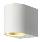 D'Lite Wall Light Vossem Aluminium White| IP54 - Suitable For 1x GU10 