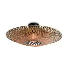 Good&Mojo Ceiling Light Kalimantan Bamboo Black S | Suitable for 1x E27 