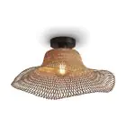 Good&Mojo Ceiling Light Ibiza Bamboo Brown S | Suitable for 1x E27 