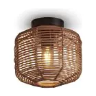 Good&Mojo Ceiling Light Tanami Rattan Brown | Suitable for 1x E27 